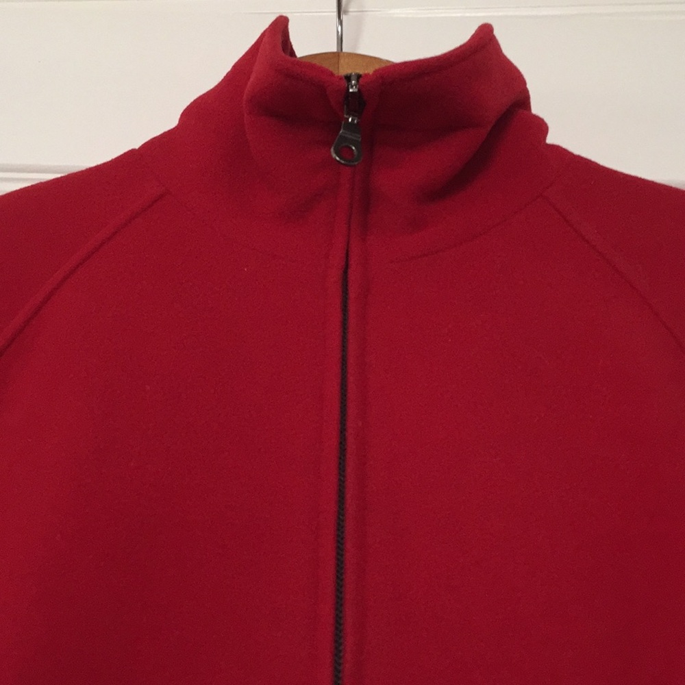 Red anne klein coat - Picture 3 of 6